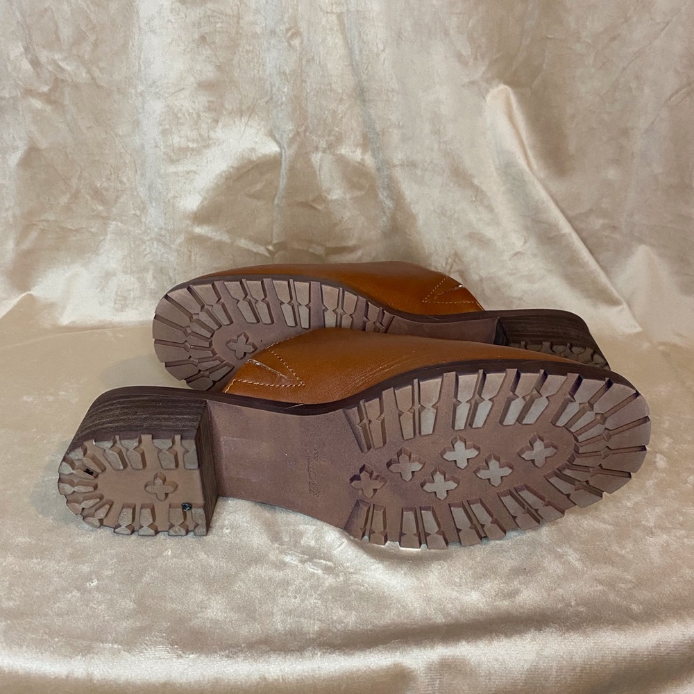 Madewell Mindy Lugsole Mules in Maple - Size 8.5 - Picture 8 of 11